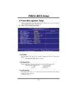 Предварительный просмотр 21 страницы Biostar P4 SFA Bios Setup Manual