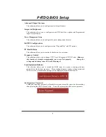 Предварительный просмотр 5 страницы Biostar P4 TDQ Bios Setup Manual