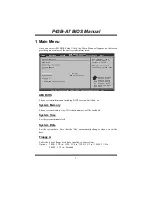 Preview for 4 page of Biostar P43B-A7 - BIOS Manual