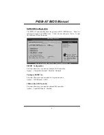 Preview for 5 page of Biostar P43B-A7 - BIOS Manual