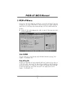 Preview for 20 page of Biostar P43B-A7 - BIOS Manual