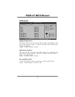 Preview for 22 page of Biostar P43B-A7 - BIOS Manual