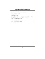 Preview for 26 page of Biostar P43B-A7 - BIOS Manual