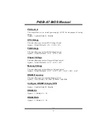 Preview for 32 page of Biostar P43B-A7 - BIOS Manual