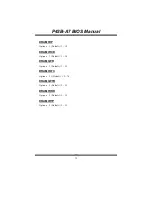 Preview for 33 page of Biostar P43B-A7 - BIOS Manual