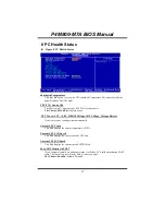 Предварительный просмотр 33 страницы Biostar P4M800-M7A - BIOS SETUP Manual