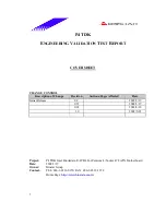 Предварительный просмотр 1 страницы Biostar P4TDK Test Report