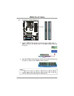 Предварительный просмотр 11 страницы Biostar PT880 Pro-A7 Combo Manual