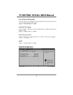 Предварительный просмотр 11 страницы Biostar T5XE CFX - BIOS Bios Manual