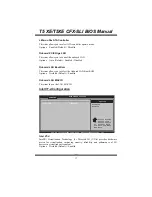 Предварительный просмотр 18 страницы Biostar T5XE CFX - BIOS Bios Manual