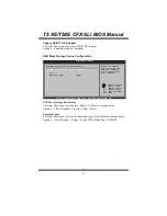 Предварительный просмотр 22 страницы Biostar T5XE CFX - BIOS Bios Manual