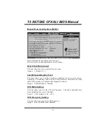 Предварительный просмотр 34 страницы Biostar T5XE CFX - BIOS Bios Manual