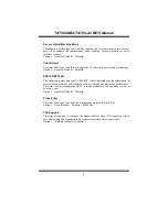 Предварительный просмотр 9 страницы Biostar TA785-A3 - BIOS Manual