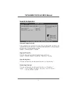 Предварительный просмотр 10 страницы Biostar TA785-A3 - BIOS Manual