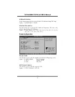 Предварительный просмотр 13 страницы Biostar TA785-A3 - BIOS Manual