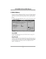 Предварительный просмотр 17 страницы Biostar TA785-A3 - BIOS Manual