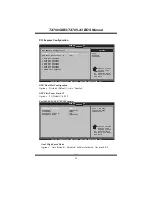 Предварительный просмотр 27 страницы Biostar TA785-A3 - BIOS Manual