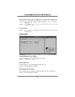 Предварительный просмотр 36 страницы Biostar TA785-A3 - BIOS Manual