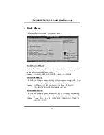 Preview for 21 page of Biostar TA785GE - SETUP Bios Setup Manual