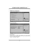 Preview for 36 page of Biostar TA785GE - SETUP Bios Setup Manual