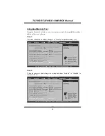 Preview for 41 page of Biostar TA785GE - SETUP Bios Setup Manual