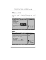 Preview for 43 page of Biostar TA785GE - SETUP Bios Setup Manual