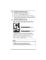 Предварительный просмотр 24 страницы Biostar TA790GXE 128M Setup Manual