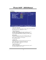 Предварительный просмотр 11 страницы Biostar TFORCE 945P Bios Setup Manual