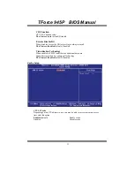Предварительный просмотр 12 страницы Biostar TFORCE 945P Bios Setup Manual