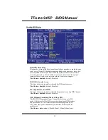 Предварительный просмотр 20 страницы Biostar TFORCE 945P Bios Setup Manual