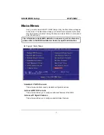 Preview for 4 page of Biostar U8638 Bios Setup Manual