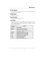 Preview for 3 page of Biostar U8768 Bios Setup Manual