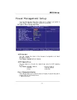 Preview for 20 page of Biostar U8798 Bios Setup Manual