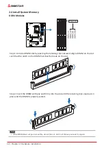 Предварительный просмотр 12 страницы Biostar Z690GTA Manual