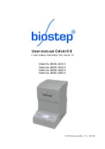 Biostep BG56-A0160 User Manual preview