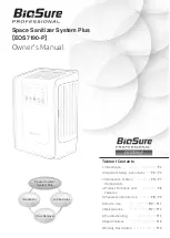 Предварительный просмотр 1 страницы BioSure PROFESSIONAL EOS7190-P Owner'S Manual