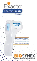 Предварительный просмотр 2 страницы Biosynex Exacto ThermoFlash Premium User Manual