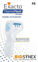 Предварительный просмотр 6 страницы Biosynex Exacto ThermoFlash Premium User Manual