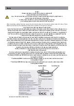 Preview for 3 page of Biotech PZ100RL Instruction Manual