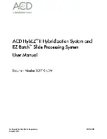 Предварительный просмотр 11 страницы Biotechne ACD EZ-Batch User Manual