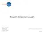 Предварительный просмотр 1 страницы Biotechne ProteinSimple Milo Installation Manual