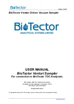 Предварительный просмотр 1 страницы Biotector Venturi 19-BAS-001 User Manual