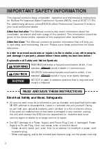 Preview for 6 page of Biotek BioSure Professional EOS7177-PQ Installation & Operation Manual