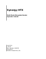 Preview for 3 page of Biotek Synergy HTX Operator'S Manual