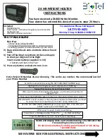 BioTel Heart DL800 Instructions предпросмотр