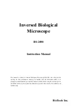 BioTools BS-2090 Instruction Manual preview