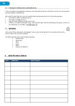 Preview for 44 page of Bioxigen BXMISC2G Manual Installation, Use And Maintenance