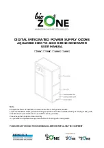 Preview for 1 page of BioZone AQUAZONE 200G User Manual