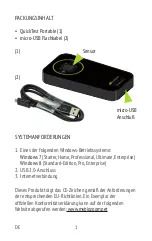 Preview for 2 page of biozoom QuickTest Portable Quick Start Manual