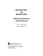 BiPOM Electronics MINI-MAX/ARM-C Technical Manual предпросмотр